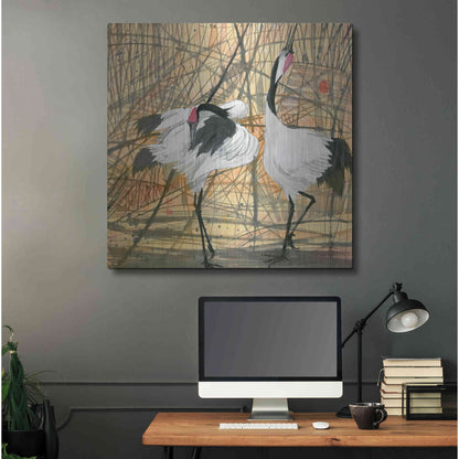 Luxe Metal Art 'Longevity' by River Han, Metal Wall Art,36x36