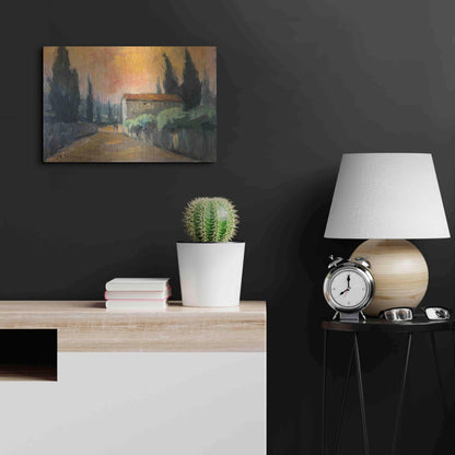 Luxe Metal Art 'French Farm' by Allayn Stevens, Metal Wall Art,24x16