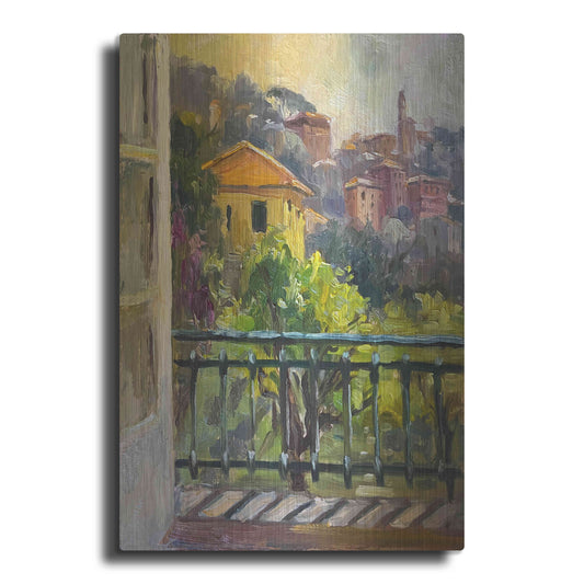 Luxe Metal Art 'French Window' by Allayn Stevens, Metal Wall Art