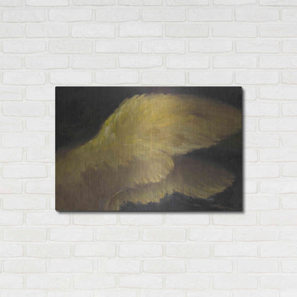 Luxe Metal Art 'Golden Wings 1' by Allayn Stevens, Metal Wall Art,36x24