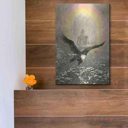 Luxe Metal Art 'Nirvana' by River Han, Metal Wall Art,12x16