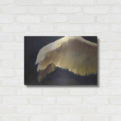 Luxe Metal Art 'Golden Wings 2' by Allayn Stevens, Metal Wall Art,24x16