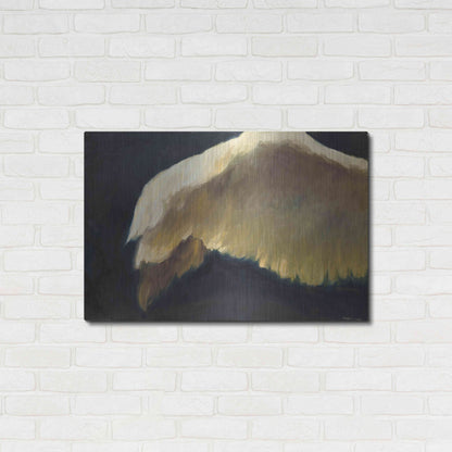 Luxe Metal Art 'Golden Wings 2' by Allayn Stevens, Metal Wall Art,36x24