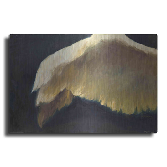 Luxe Metal Art 'Golden Wings 2' by Allayn Stevens, Metal Wall Art