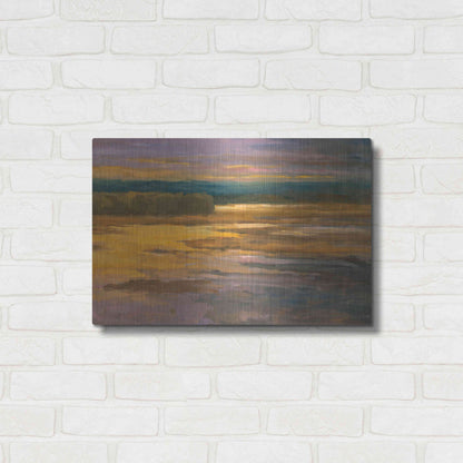 Luxe Metal Art 'Peaceful 2' by Allayn Stevens, Metal Wall Art,24x16