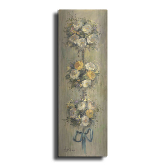 Luxe Metal Art 'Topiary Bouquet 1' by Allayn Stevens, Metal Wall Art
