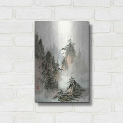Luxe Metal Art 'Qi' by River Han, Metal Wall Art,12x16
