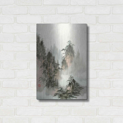 Luxe Metal Art 'Qi' by River Han, Metal Wall Art,16x24