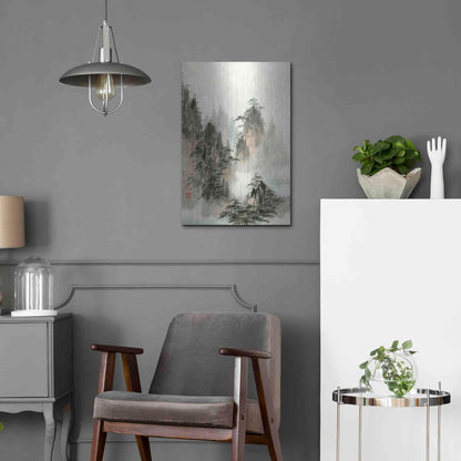Luxe Metal Art 'Qi' by River Han, Metal Wall Art,16x24