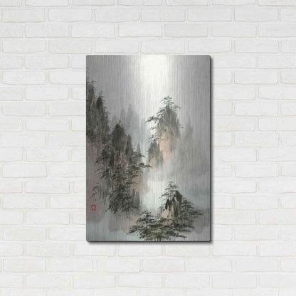 Luxe Metal Art 'Qi' by River Han, Metal Wall Art,24x36
