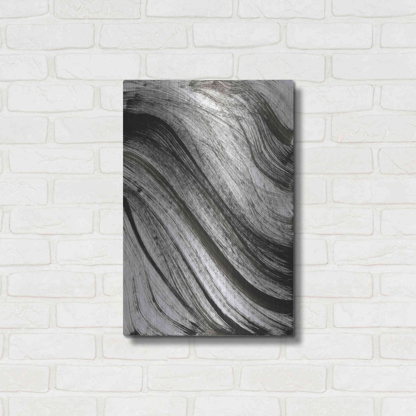 Luxe Metal Art 'Avalanche' Metal Wall Art,16x24