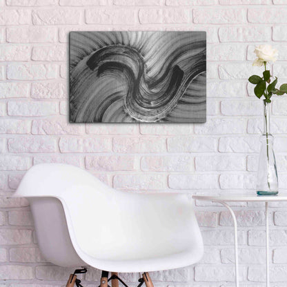 Luxe Metal Art 'Cyclone' Metal Wall Art,24x16