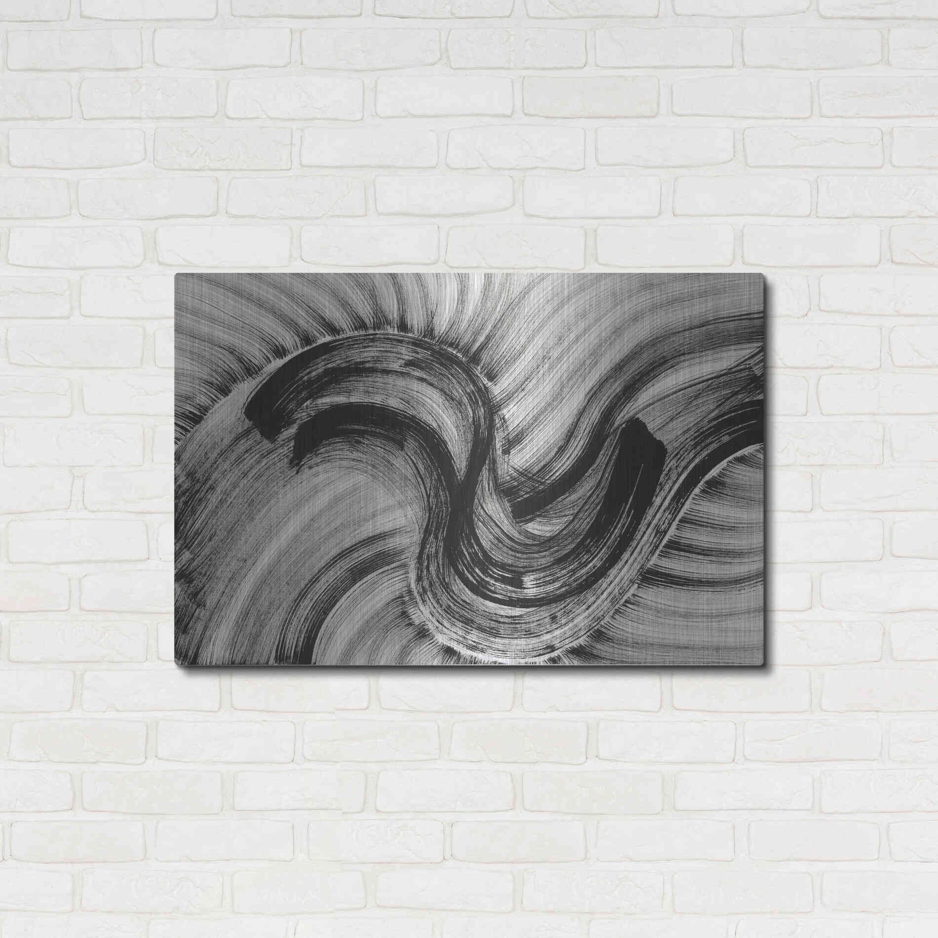 Luxe Metal Art 'Cyclone' Metal Wall Art,36x24