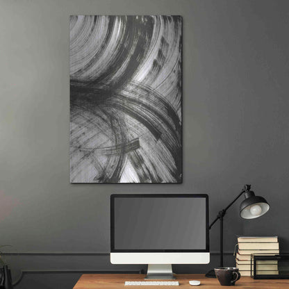 Luxe Metal Art 'Wind' Metal Wall Art,24x36