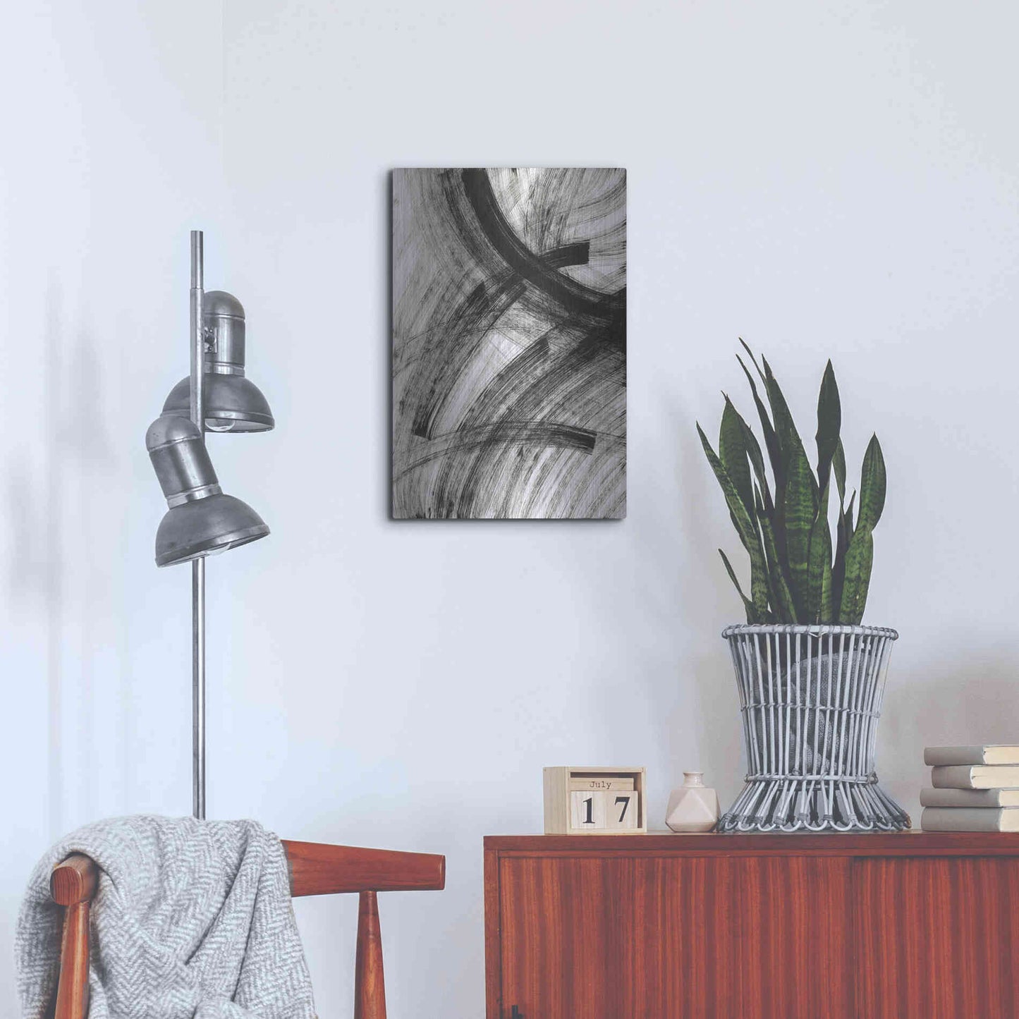 Luxe Metal Art 'Noctilucent' Metal Wall Art,16x24