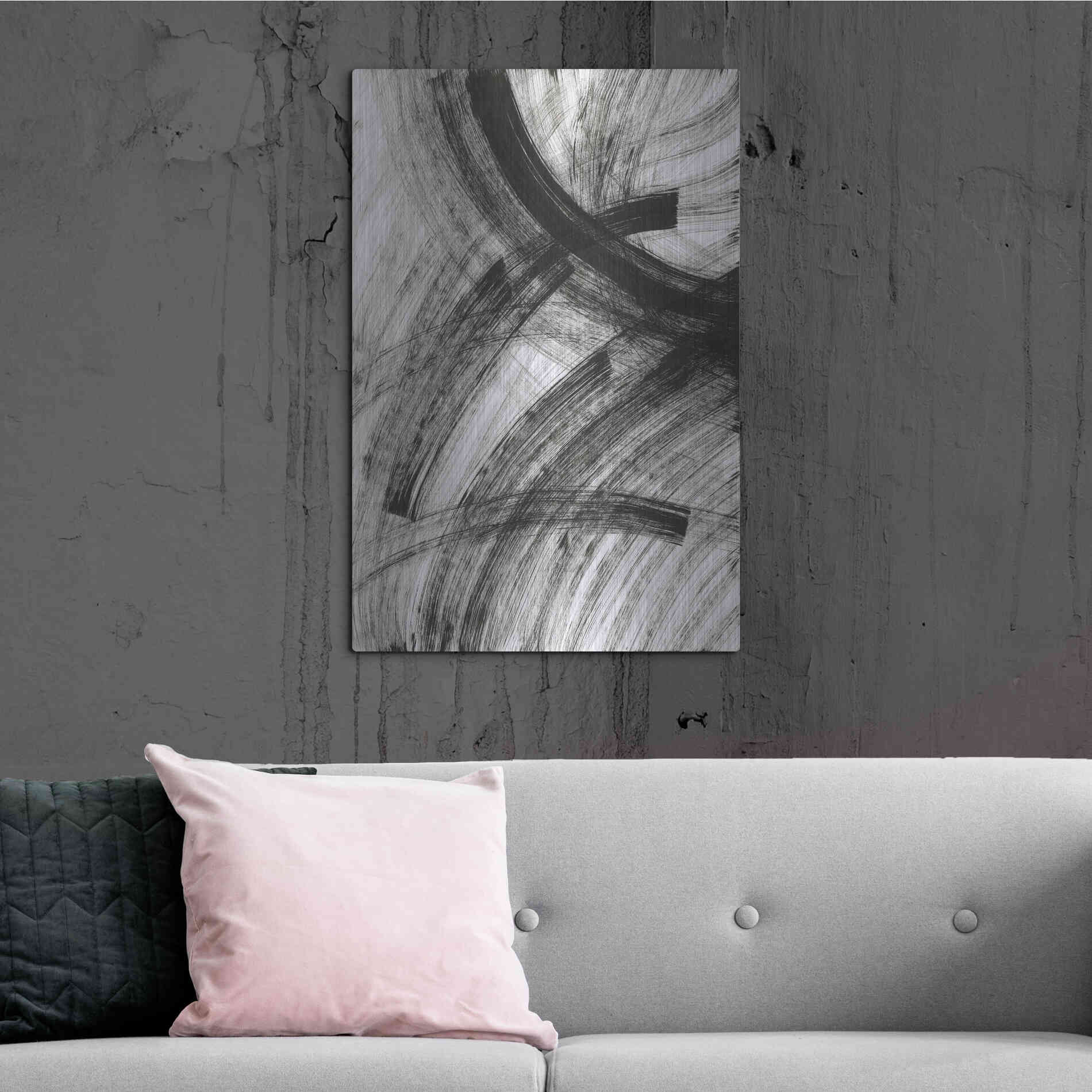 Luxe Metal Art 'Noctilucent' Metal Wall Art,24x36