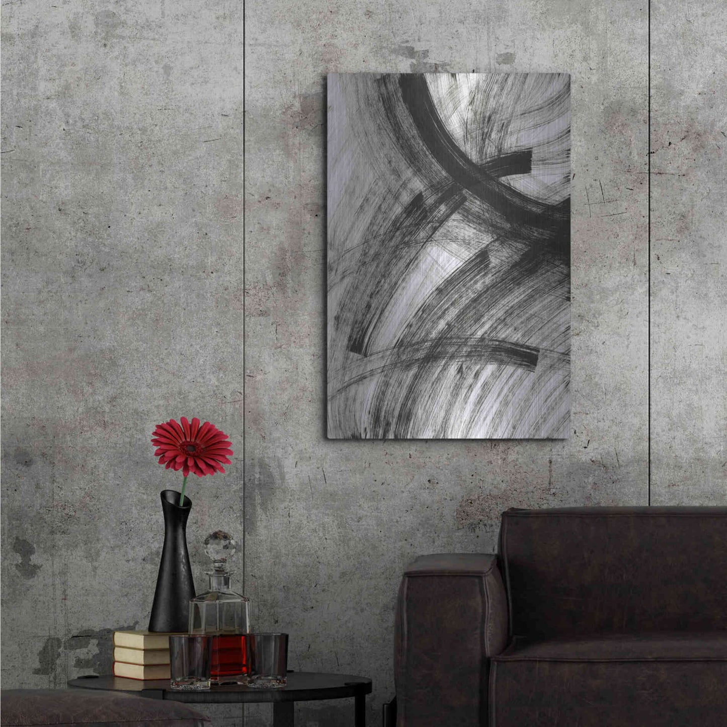 Luxe Metal Art 'Noctilucent' Metal Wall Art,24x36