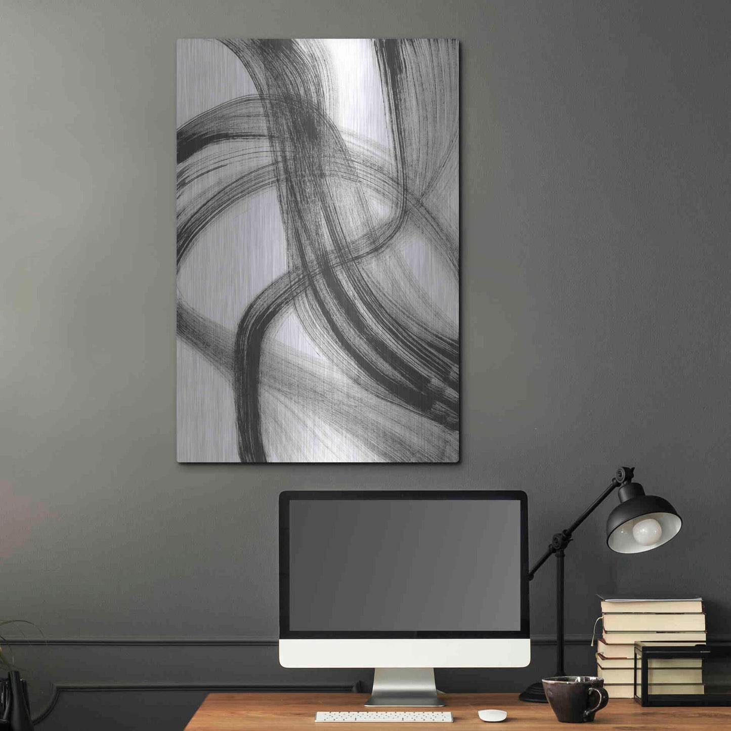 Luxe Metal Art 'Aul' Metal Wall Art,24x36