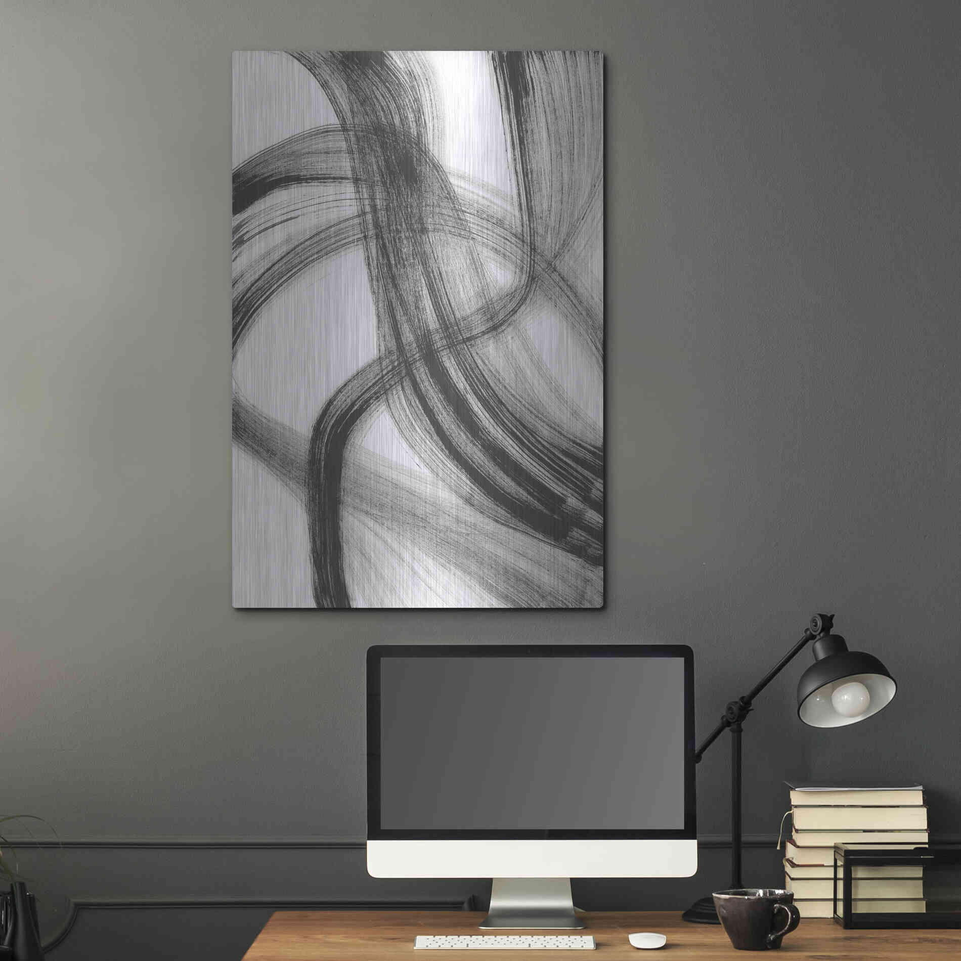 Luxe Metal Art 'Aul' Metal Wall Art,24x36