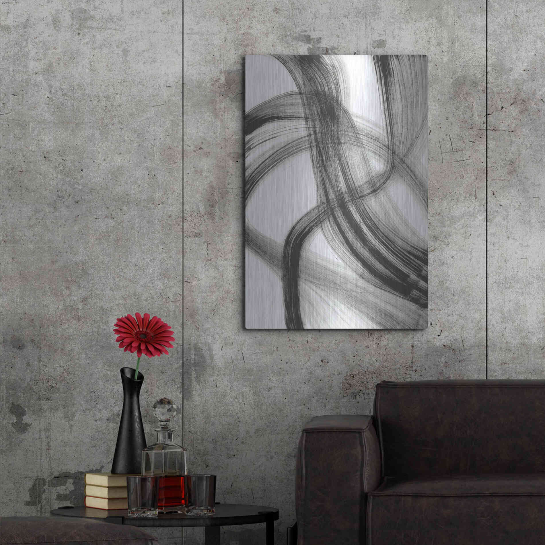 Luxe Metal Art 'Aul' Metal Wall Art,24x36