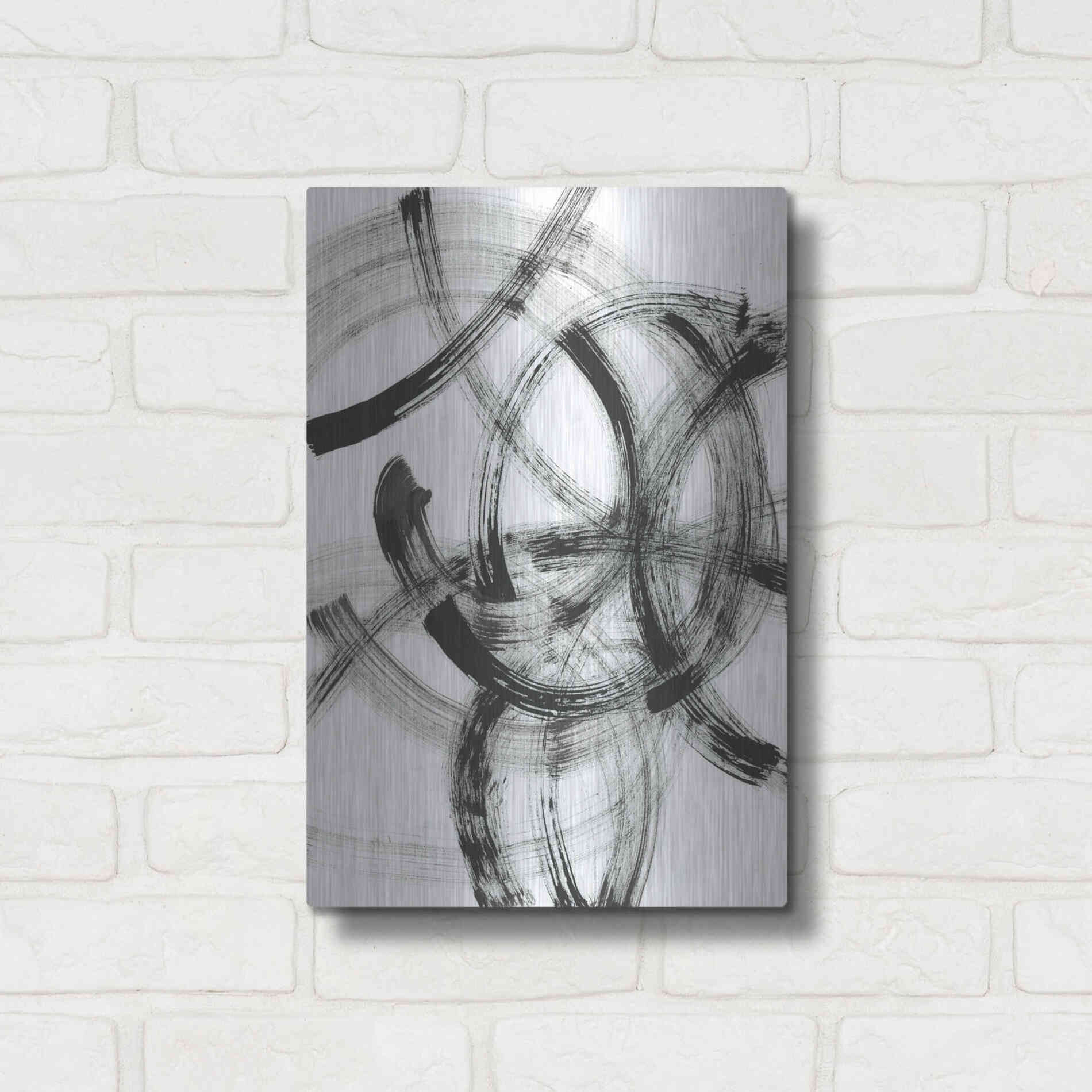 Luxe Metal Art 'Supercell' Metal Wall Art,12x16