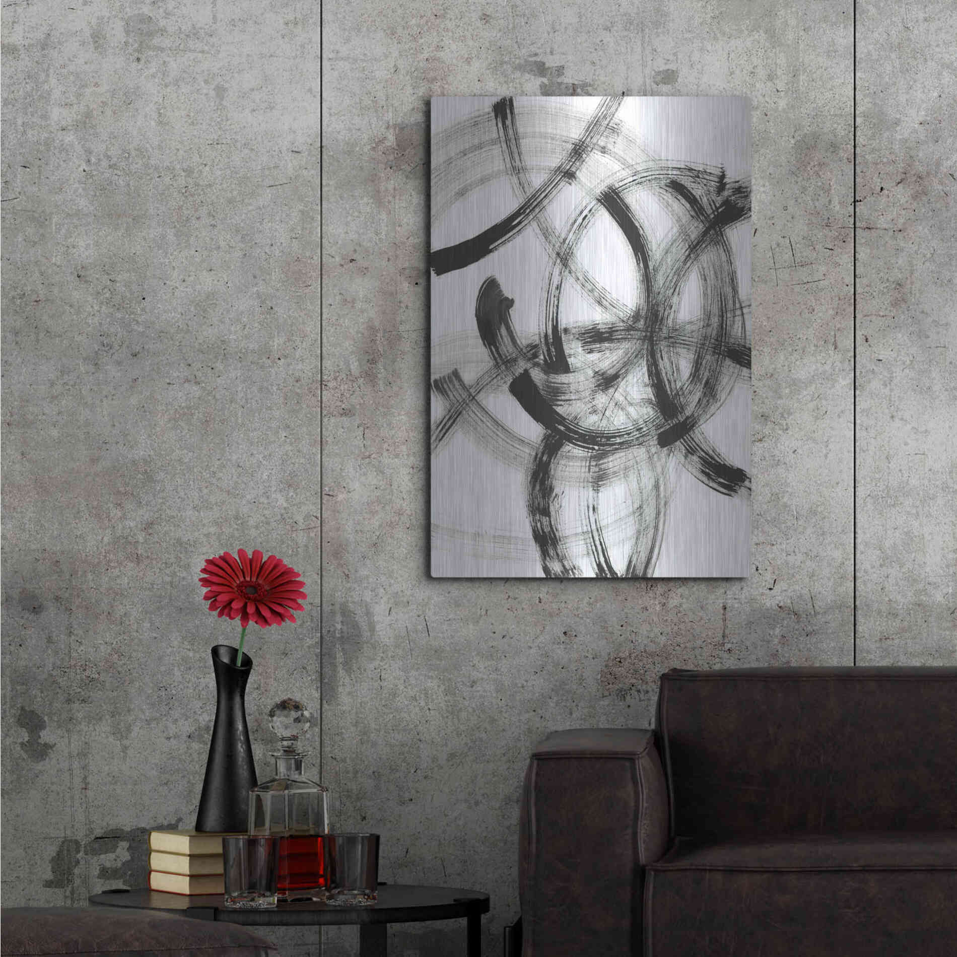 Luxe Metal Art 'Supercell' Metal Wall Art,24x36