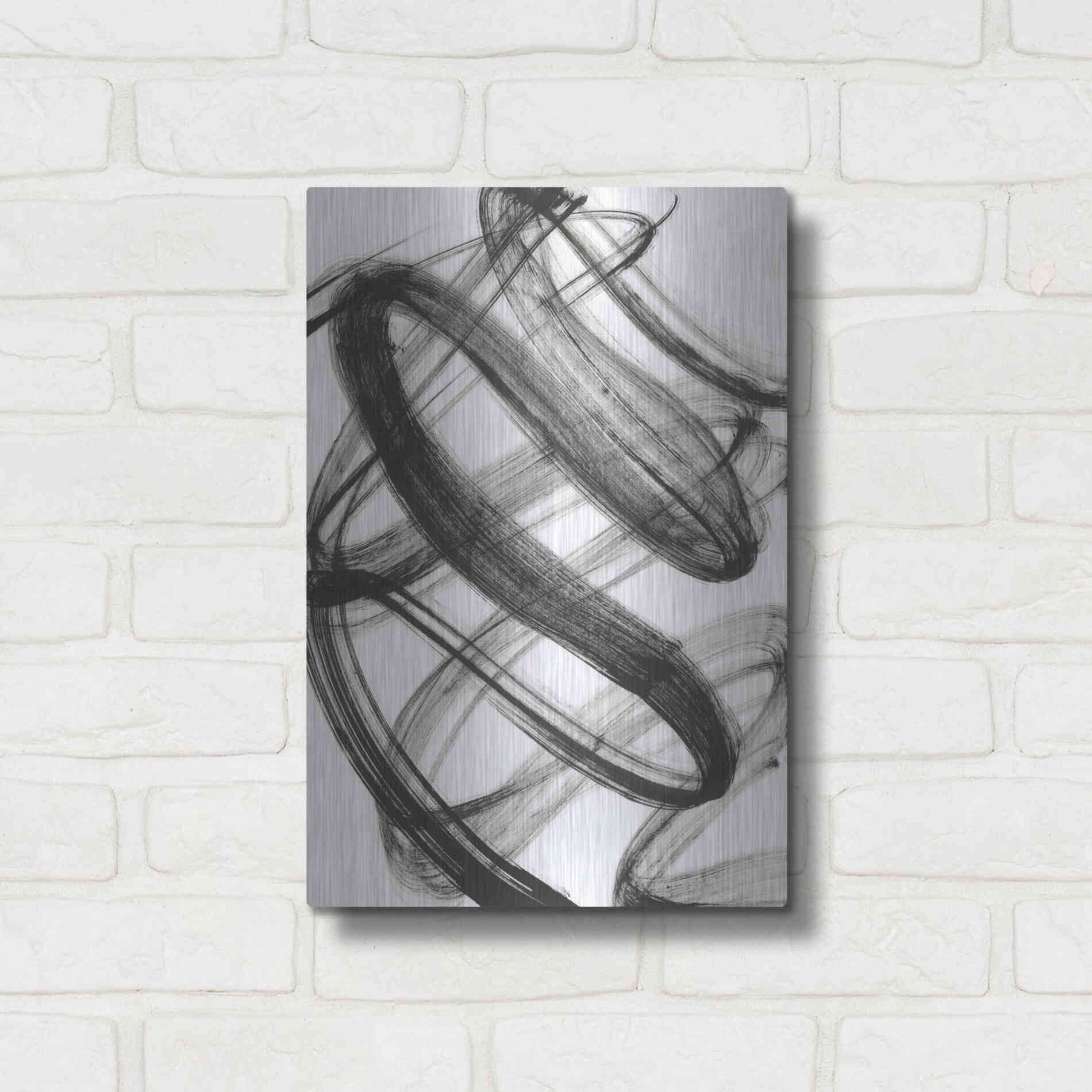 Luxe Metal Art 'Lahar' Metal Wall Art,12x16