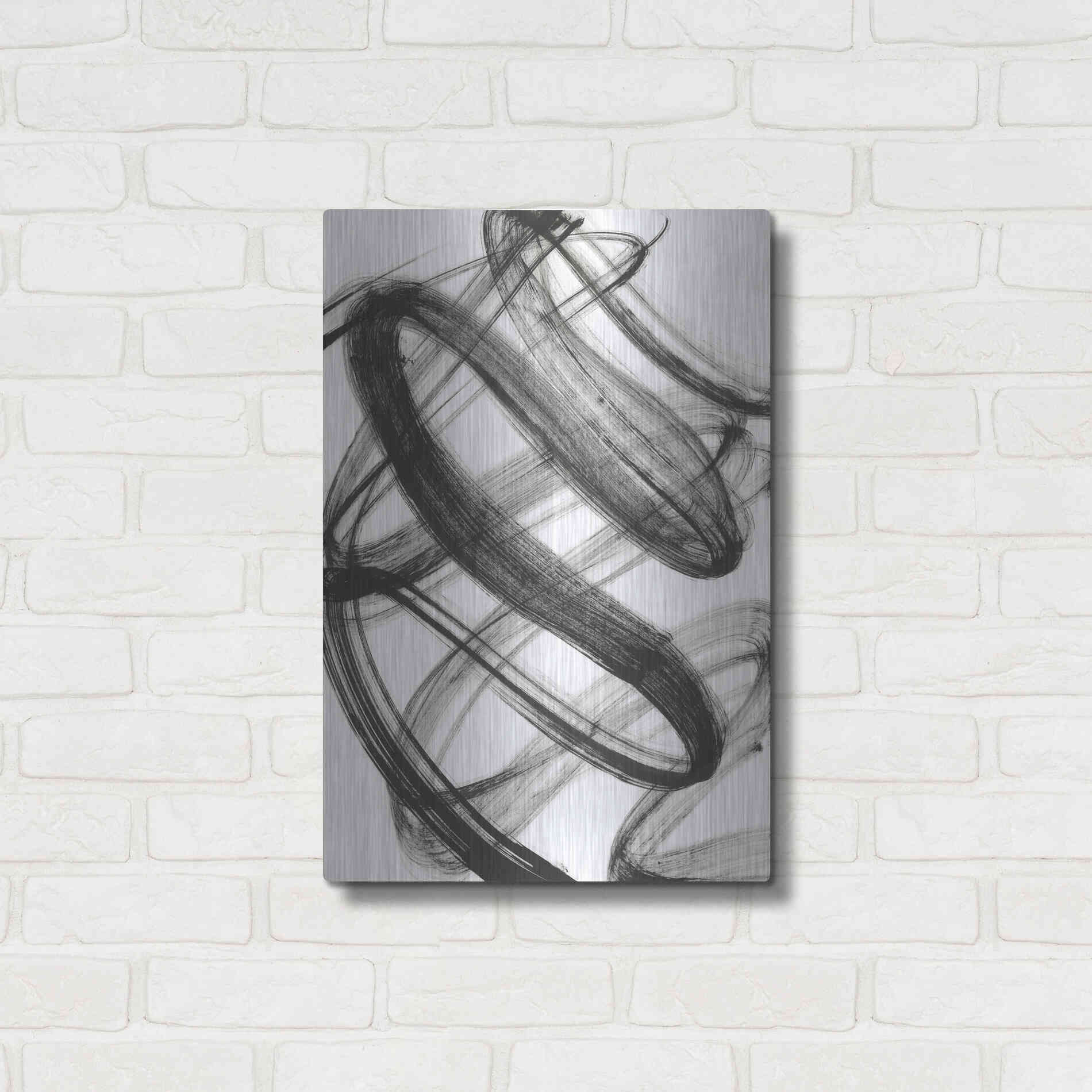 Luxe Metal Art 'Lahar' Metal Wall Art,16x24