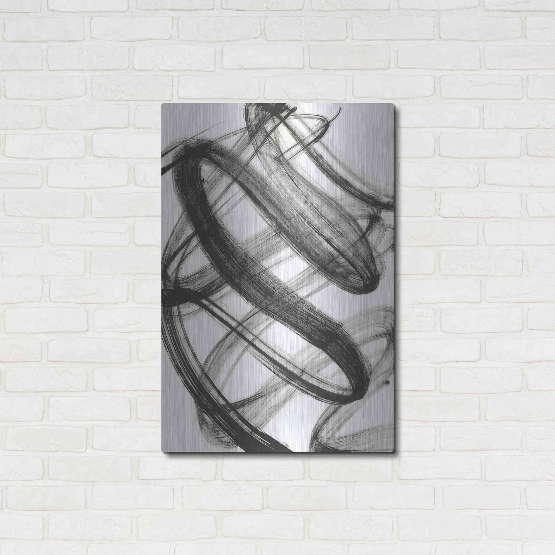 Luxe Metal Art 'Lahar' Metal Wall Art,24x36