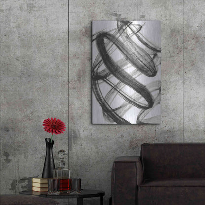 Luxe Metal Art 'Lahar' Metal Wall Art,24x36