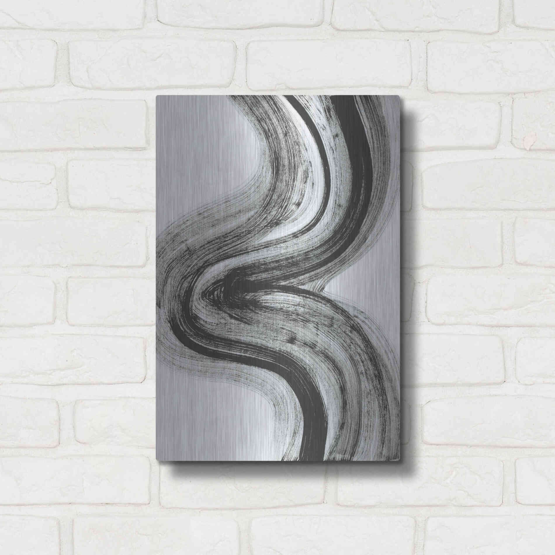 Luxe Metal Art 'Shakane1' Metal Wall Art,12x16