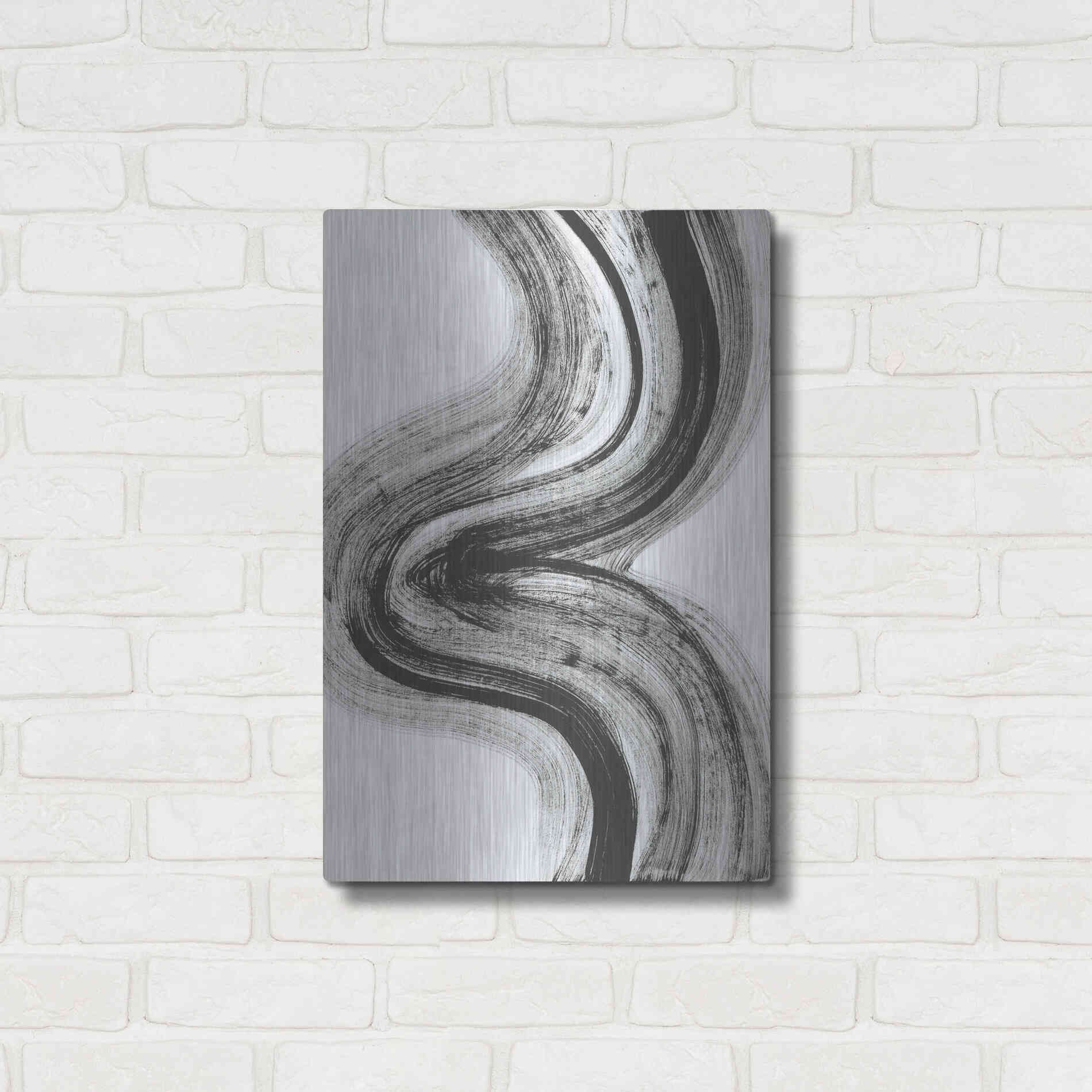 Luxe Metal Art 'Shakane1' Metal Wall Art,16x24