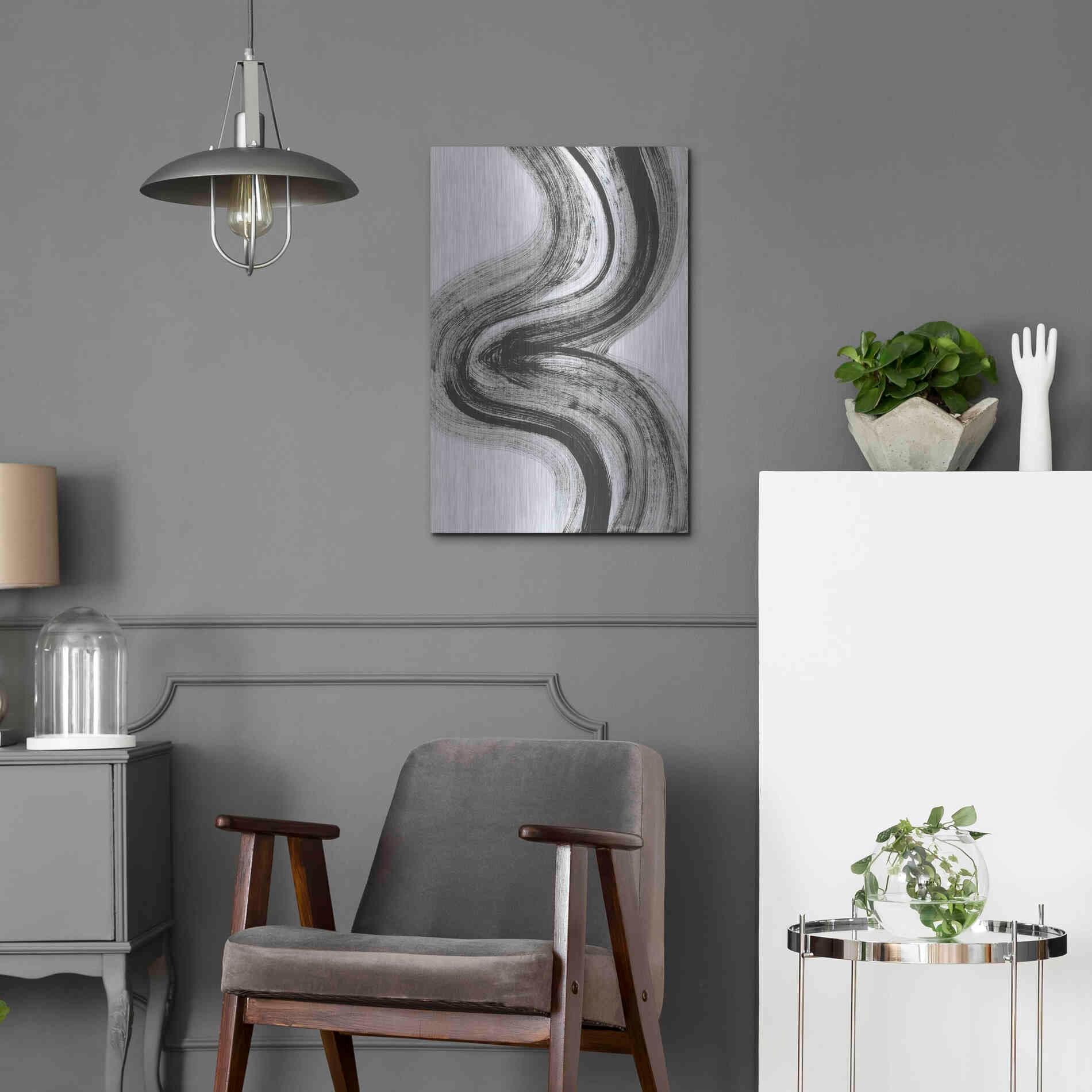 Luxe Metal Art 'Shakane1' Metal Wall Art,16x24