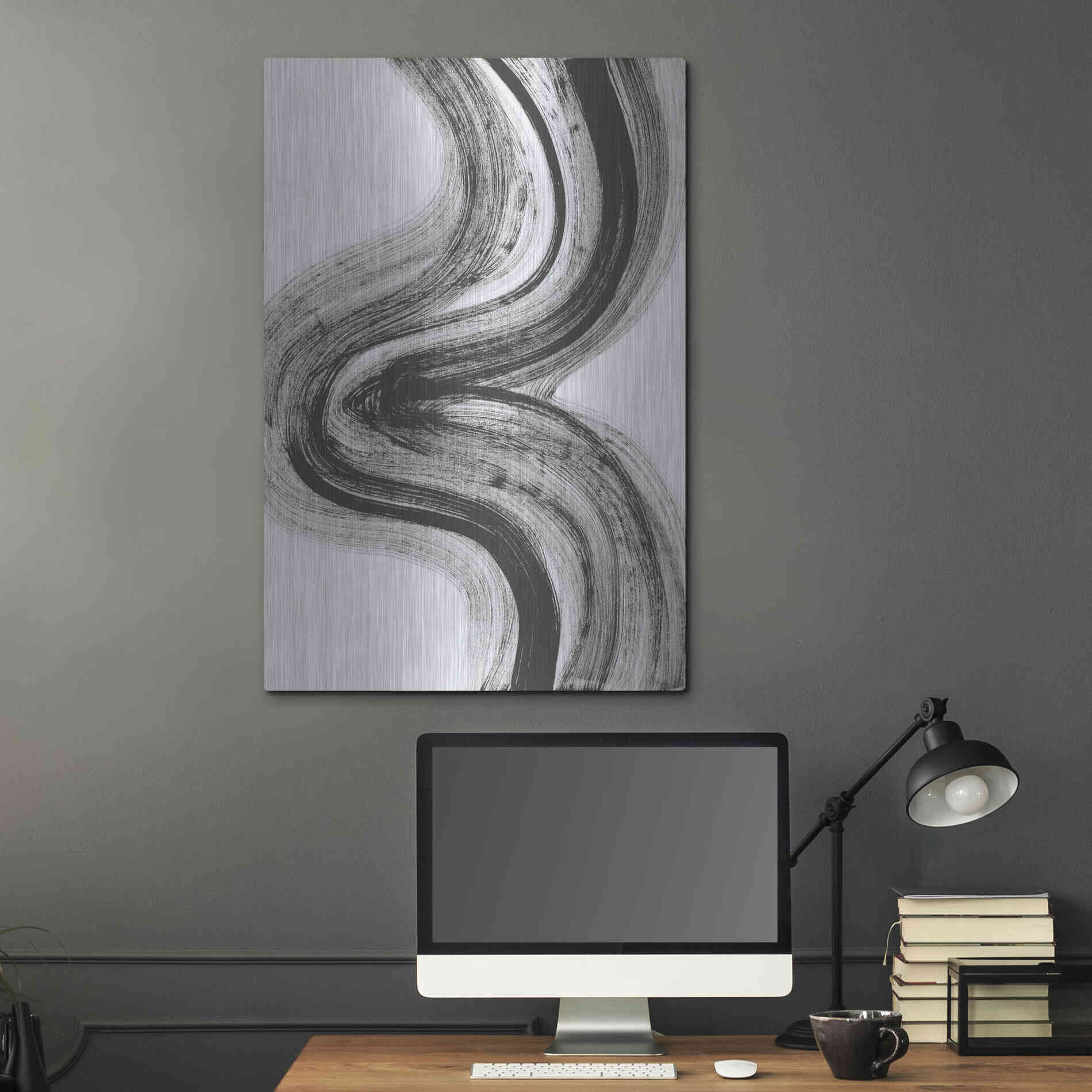 Luxe Metal Art 'Shakane1' Metal Wall Art,24x36