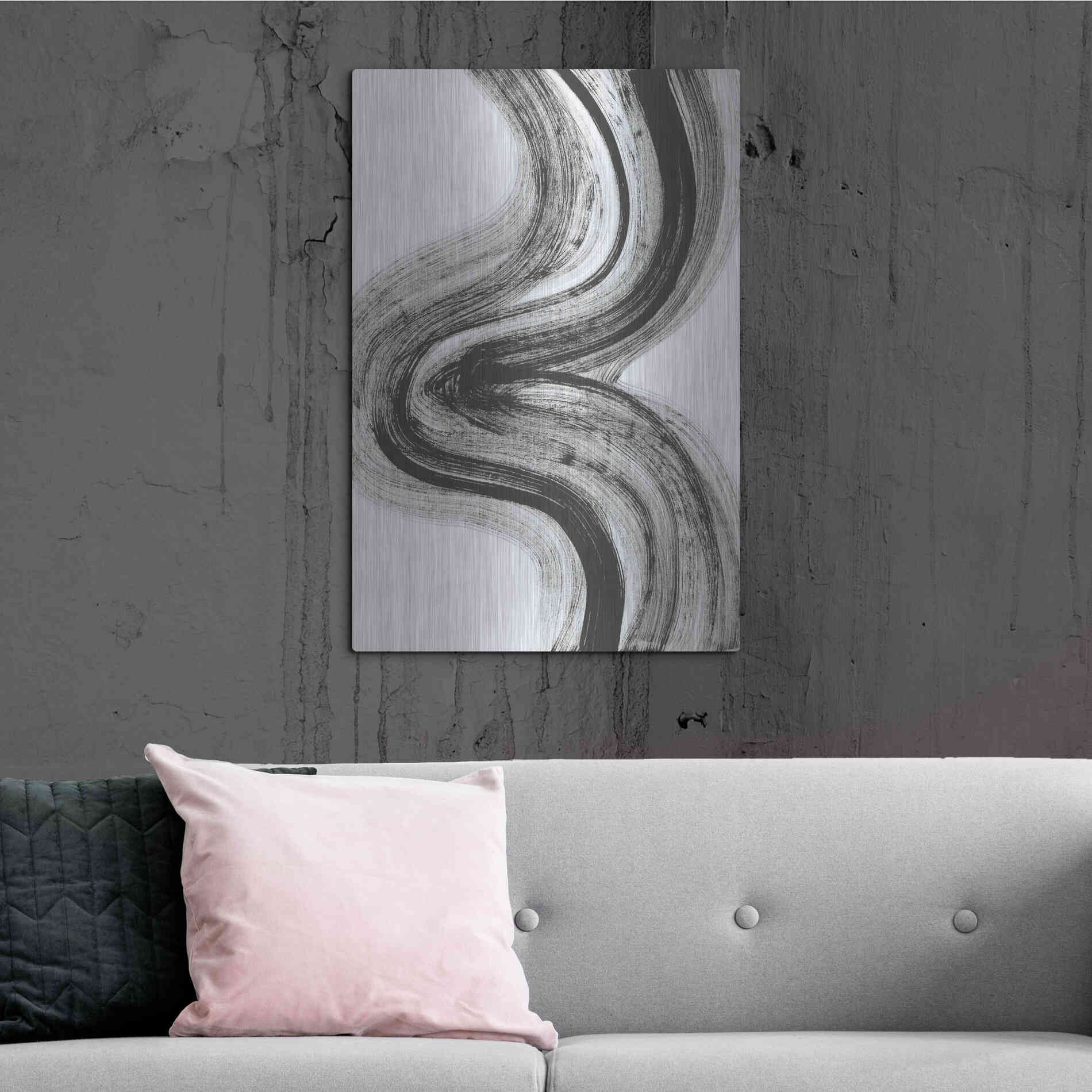 Luxe Metal Art 'Shakane1' Metal Wall Art,24x36