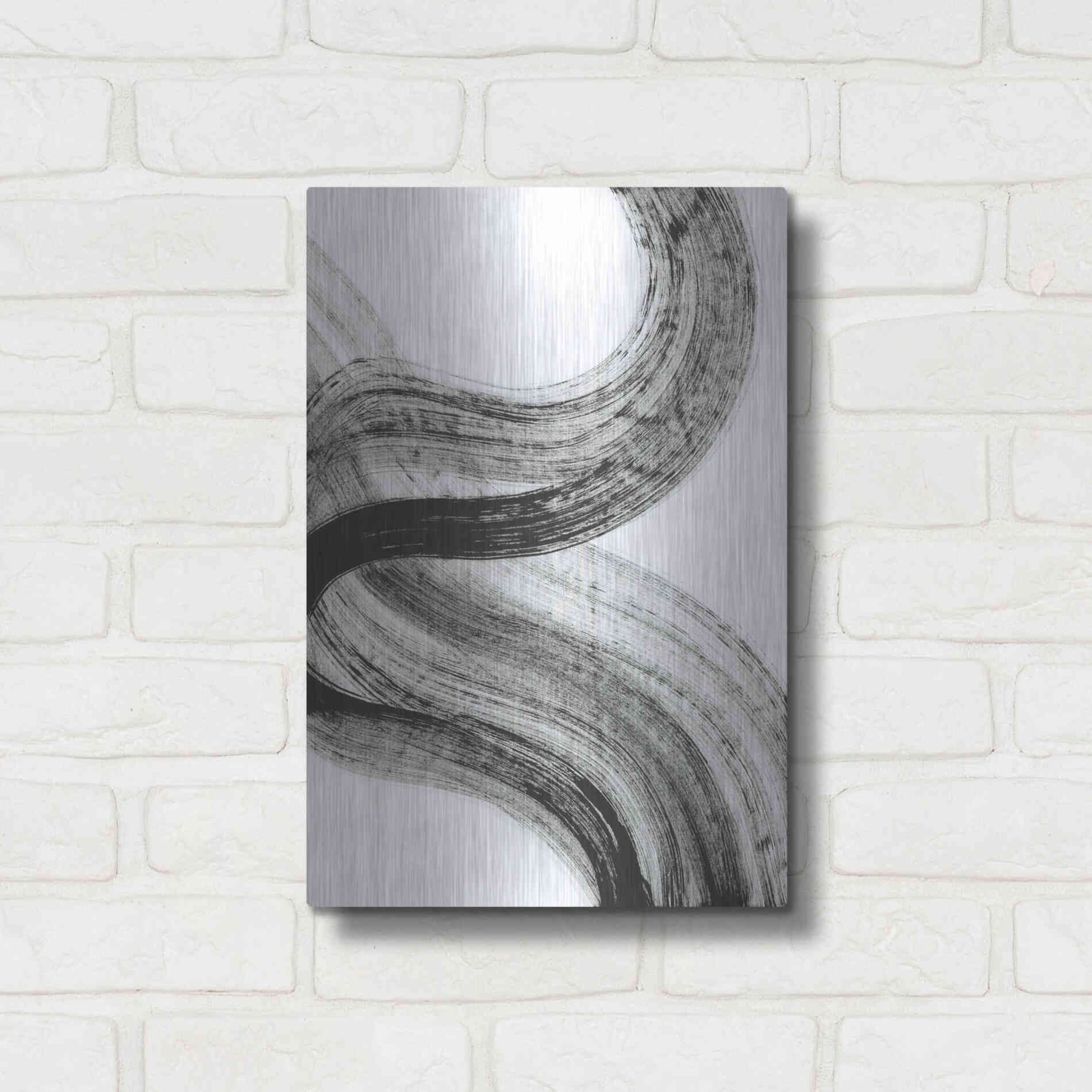 Luxe Metal Art 'Shakane2' Metal Wall Art,12x16