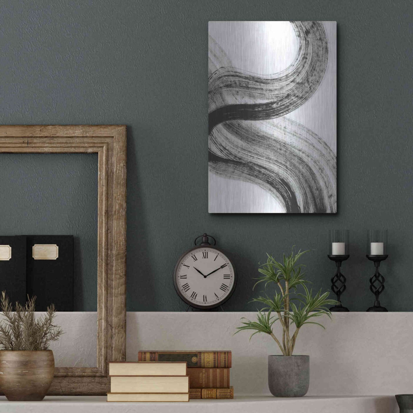 Luxe Metal Art 'Shakane2' Metal Wall Art,12x16