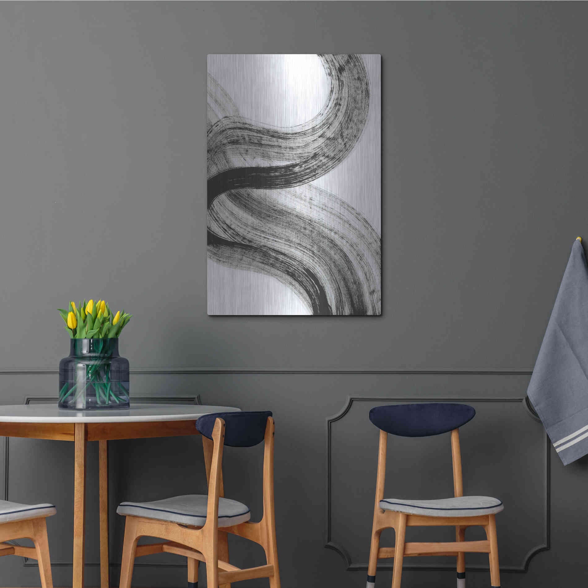 Luxe Metal Art 'Shakane2' Metal Wall Art,24x36