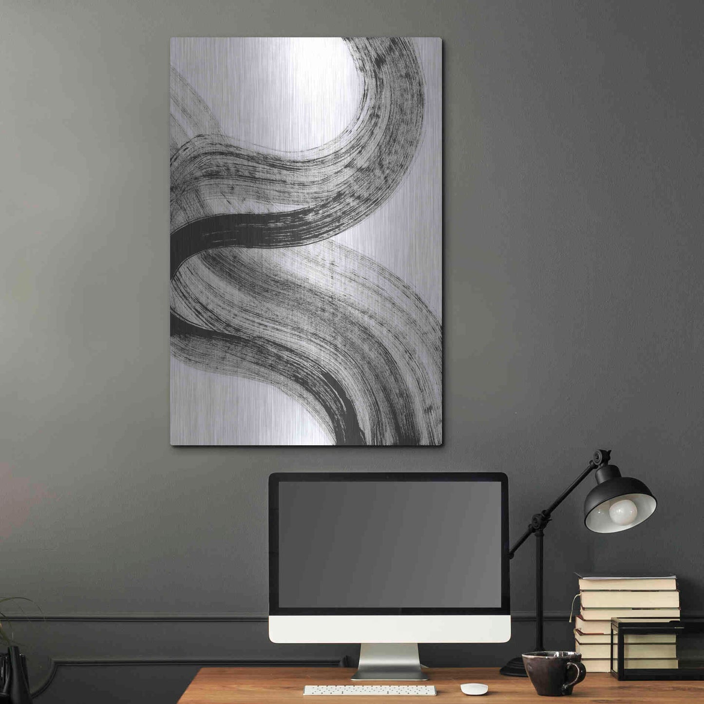 Luxe Metal Art 'Shakane2' Metal Wall Art,24x36