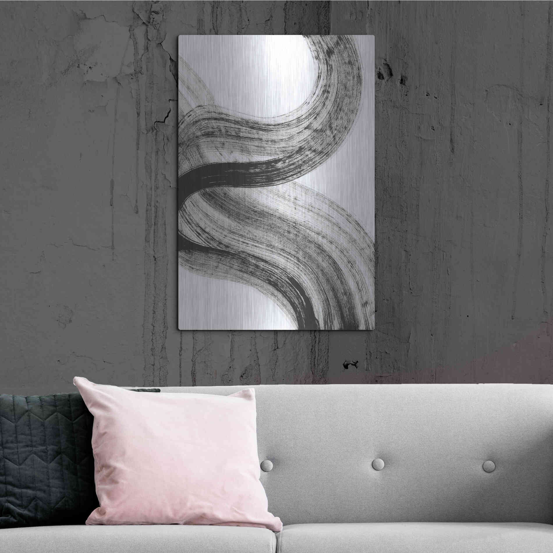 Luxe Metal Art 'Shakane2' Metal Wall Art,24x36