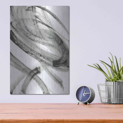 Luxe Metal Art 'Zawn' Metal Wall Art,12x16