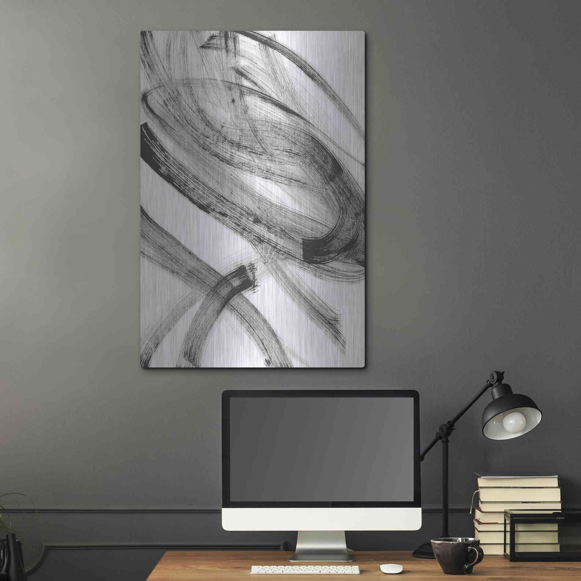 Luxe Metal Art 'Zawn' Metal Wall Art,24x36