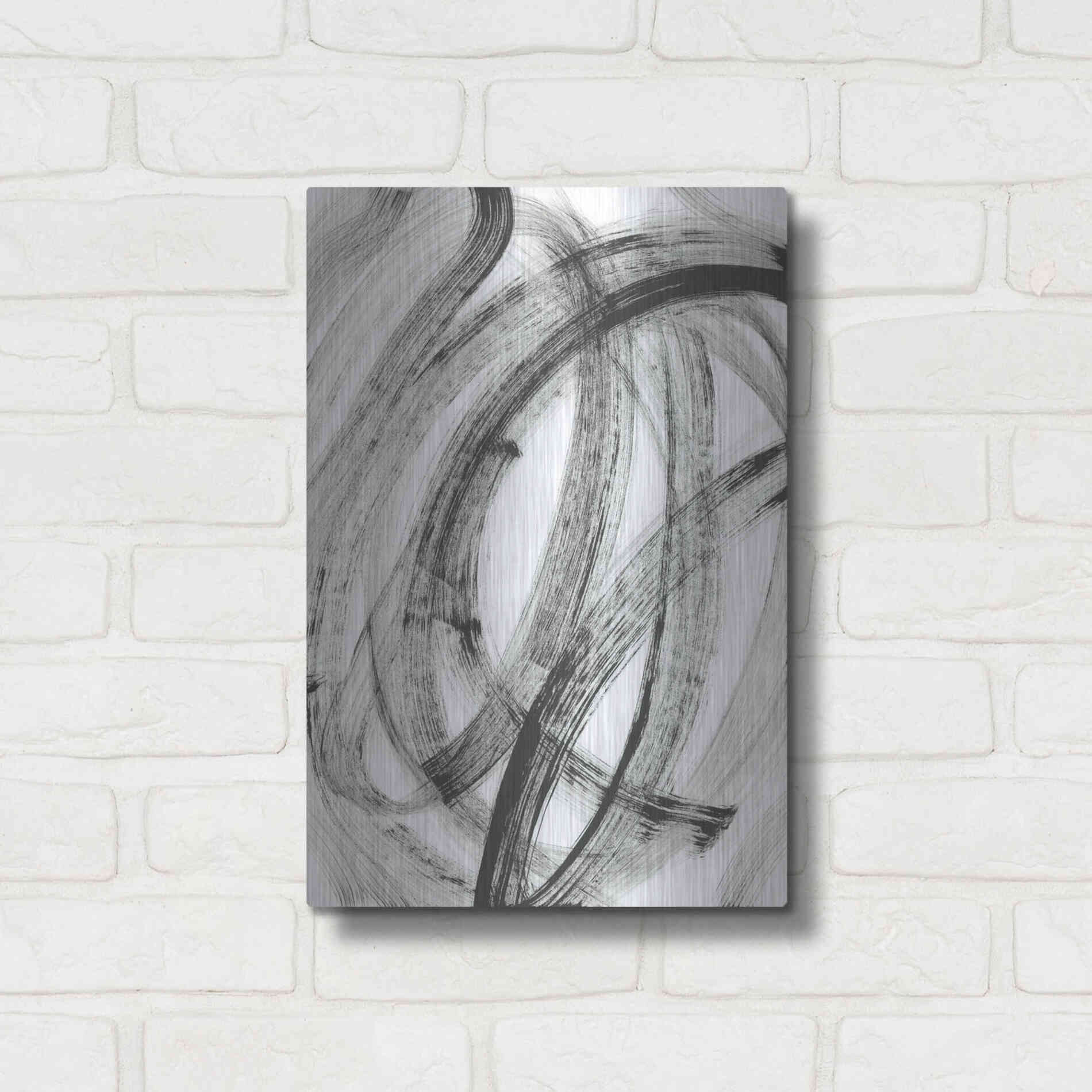 Luxe Metal Art 'Going in Circles' Metal Wall Art,12x16