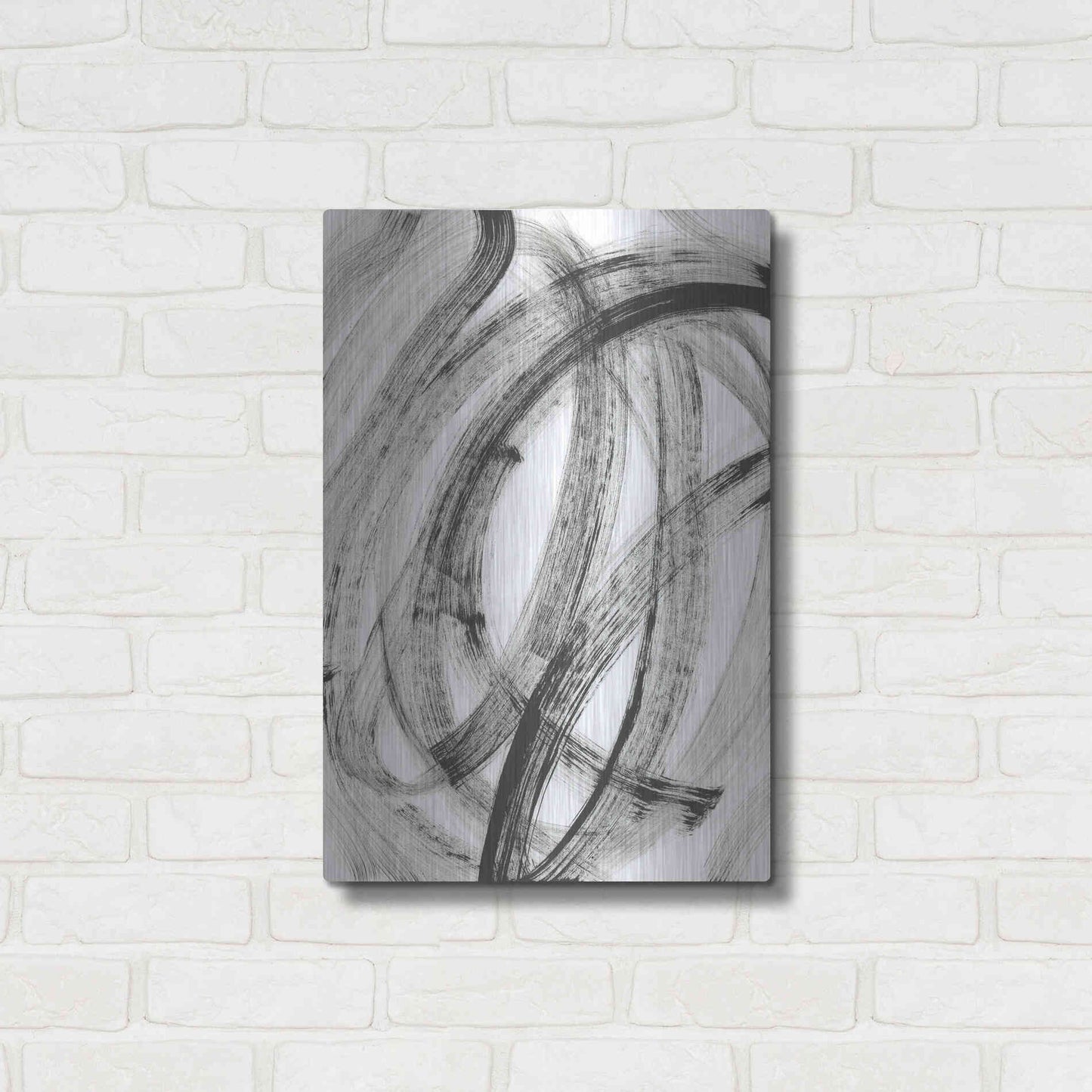 Luxe Metal Art 'Going in Circles' Metal Wall Art,16x24