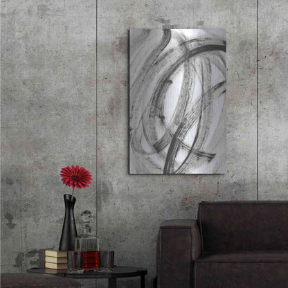 Luxe Metal Art 'Going in Circles' Metal Wall Art,24x36