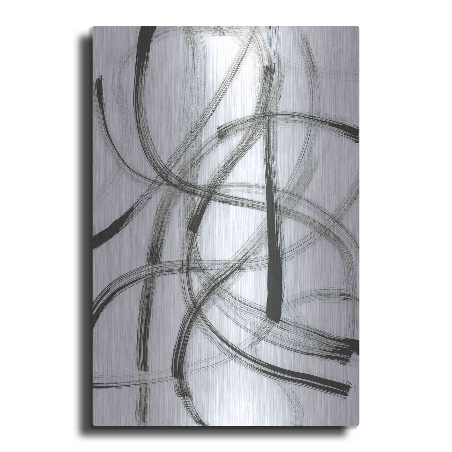 Luxe Metal Art 'Wrong Turn' Metal Wall Art