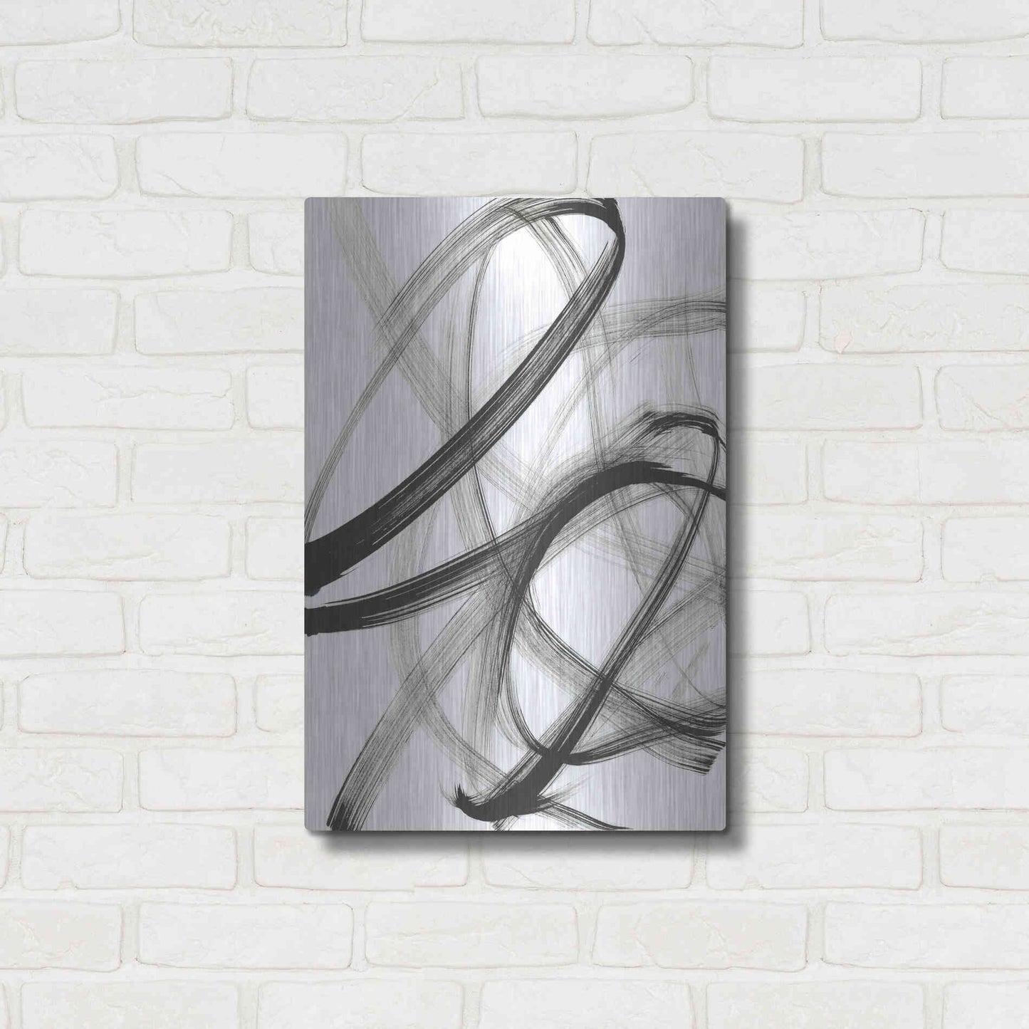 Luxe Metal Art 'Tornado' Metal Wall Art,16x24