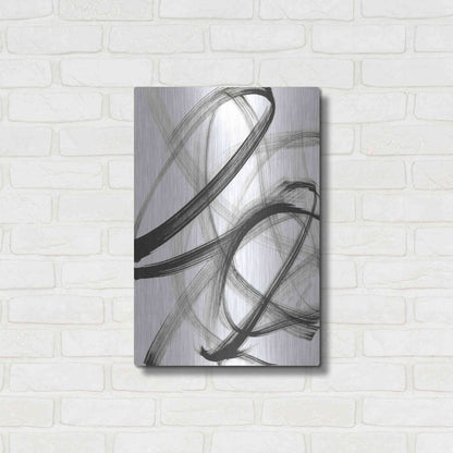 Luxe Metal Art 'Tornado' Metal Wall Art,16x24