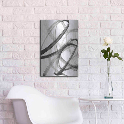 Luxe Metal Art 'Tornado' Metal Wall Art,16x24