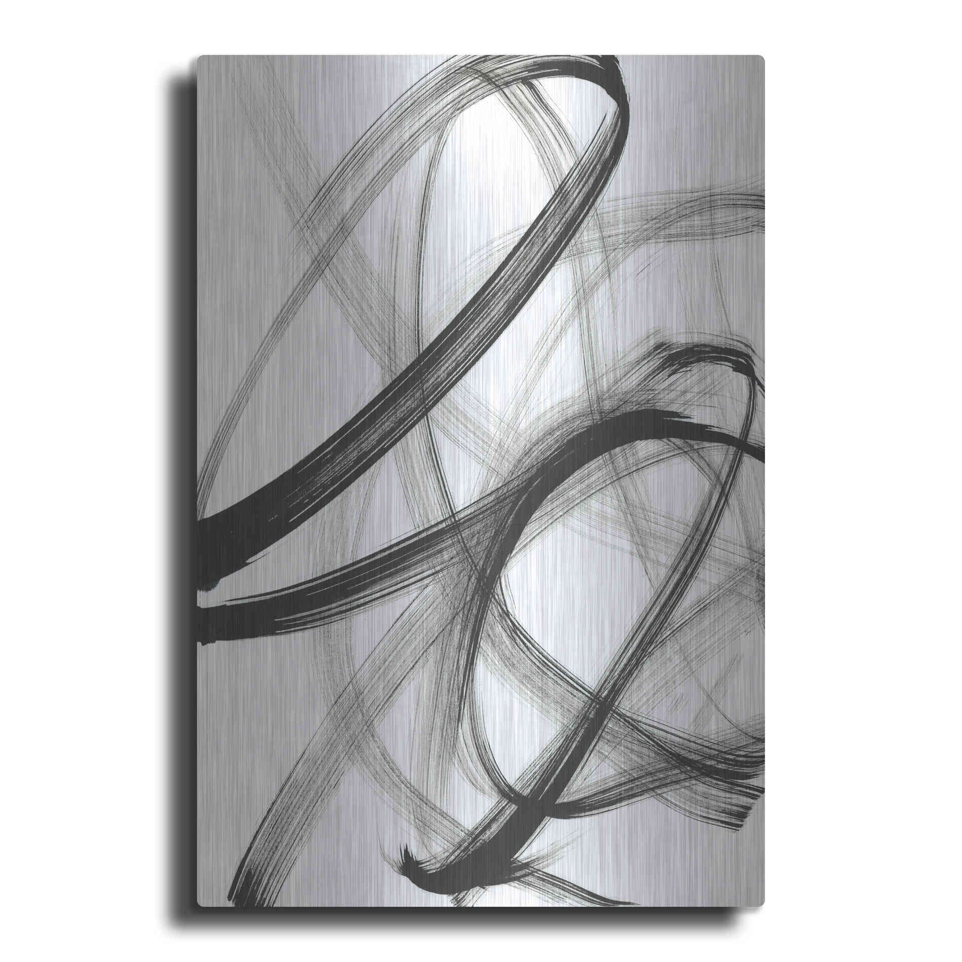 Luxe Metal Art 'Tornado' Metal Wall Art